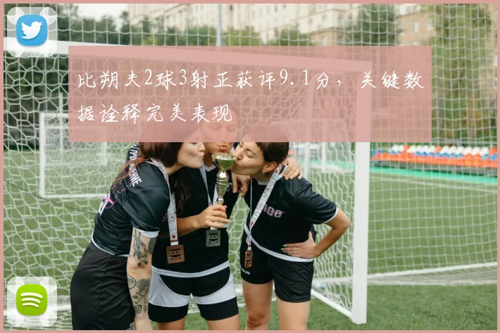 比朔夫2球3射正获评9.1分，关键数据诠释完美表现